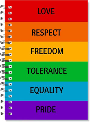 Macro PRIDE COLLECTION A5 Diary RULED 160 Pages(Multicolor)