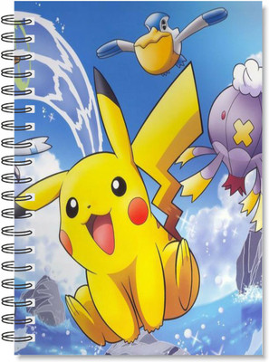 Macro POKEMON COLLECTION A5 Diary RULED 160 Pages(Multicolor)