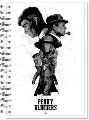 Macro PEAKY BLINDERS COLLECTION A5 Diary RULED 160 Pages(White)