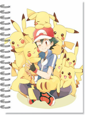 Macro POKEMON COLLECTION A5 Diary RULED 160 Pages(Multicolor)