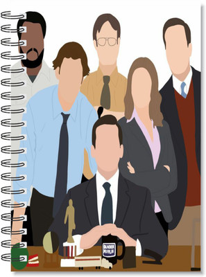 craft maniacs THE OFFICE COLLECTION A5 Diary RULED 160 Pages(Multicolor)