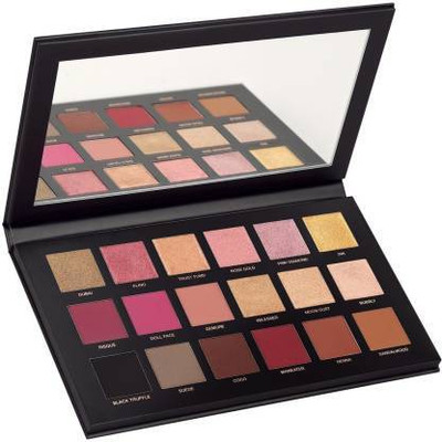 Marie Huda ROSE GOLD REMASTERED Edition Eyeshadow Palette 18 Color Eyeshadow Palette 18 g(Rose Gold)