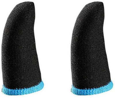 ROCK LYFE Anti-Slip Sweat Proof Finger Sleeve for Pubg Mobile Phone Game Gaming Gloves Finger Sleeve(Pack of 2)