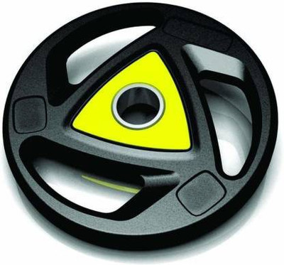 GTX 15 kg Quad Rubber & Integrated Metal Grip Olympic Weight Plates 50mm 15KG Home Gym Combo