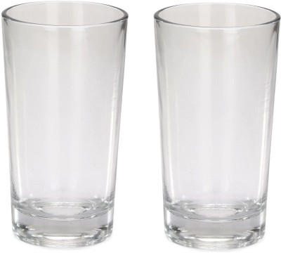 Somil (Pack of 2) GGlass- J2 Glass Set Water/Juice Glass(210 ml, Glass, Clear)