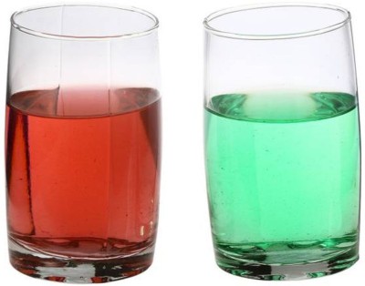 AFAST (Pack of 2) GGlass-AQ2 Glass Set Water/Juice Glass(250 ml, Glass, Clear)