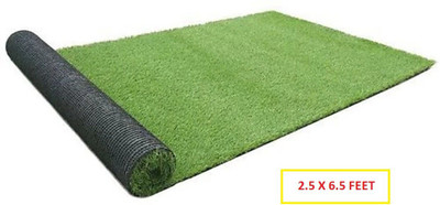COMFY HOME High Density Artificial Grass Carpet ( 2.5 X 6.5 ) Feet Artificial Turf Sheet