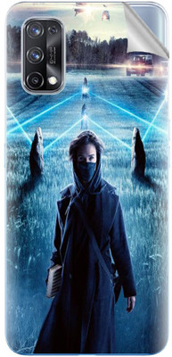 Snooky Realme X7 Pro Mobile Skin(Blue)