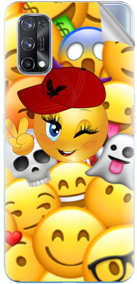 Snooky Realme X7 Pro Mobile Skin(Yellow)