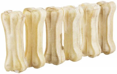 Rvpaws Rawhide Calcium Bones for Dogs 3 Inch Pressed Bones (Pack of 6) Mint Dog Chew(0.2 kg, Pack of 6)