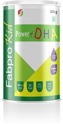 Fabpro kid Power of DHA Nutrition Drink For Child 4 years & above by Friska Nutrition Bars(200 g, Chocolate)