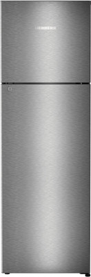 Liebherr 346 L Frost Free Double Door Top Mount 2 Star Refrigerator(Stainless Steel, TCgs 3510-20)