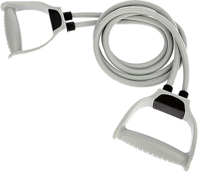 ojs Double String Toning Tube High Resistance Tube for Men and Women Resistance Tube(Grey)