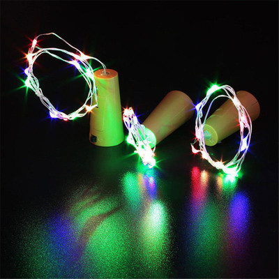 Smuf 20 LEDs 3.05 m Multicolor Steady Bulb Rice Lights(Pack of 1)