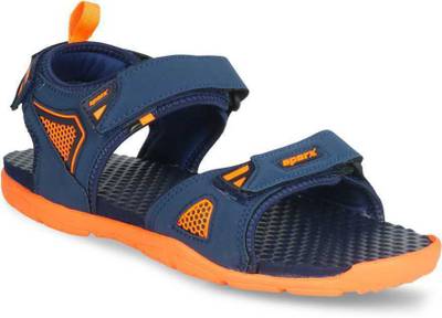 Sparx navy blue orange sandals 2025