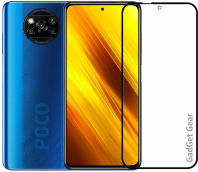 GORILLA PRO Edge To Edge Tempered Glass for Poco X3 pro(Pack of 1)