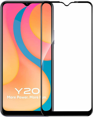 SMM Edge To Edge Tempered Glass for vivo Y20(Pack of 1)