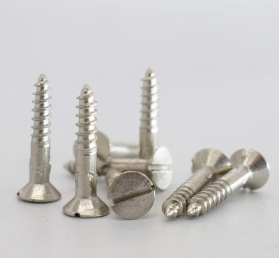 Rab Nickel Flat Head Wood Screw(8 mm Pack of 600)