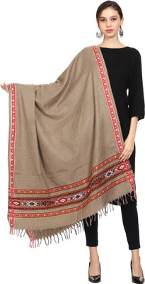 swi stylish Acrylic Woven Women Shawl(Multicolor)