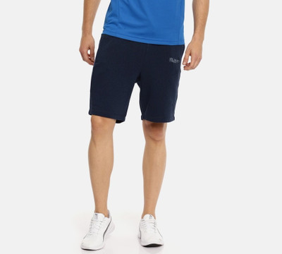 VMP Solid Men Dark Blue Basic Shorts