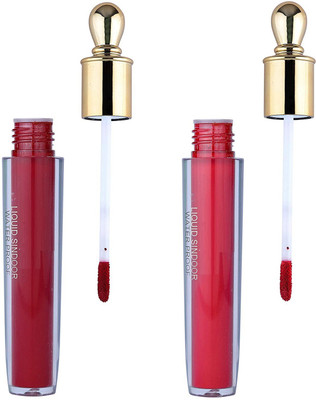 THTC Best Long Stay Liquid Matte Sindoor Red & Maroon with Sponge-Tip- Applicator LIQUID(Maroon, Red)