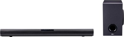 LG SJ2 160 W Bluetooth Soundbar  (Black, 2.1 Channel)