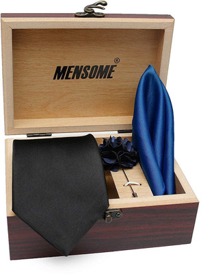 MENSOME Self Design Tie(Pack of 3)