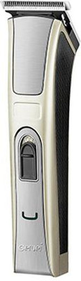 BITTERNs GM-657 PROFFESSIONAL HAIR CLIPER Trimmer 60 min  Runtime 5 Length Settings(Gold)