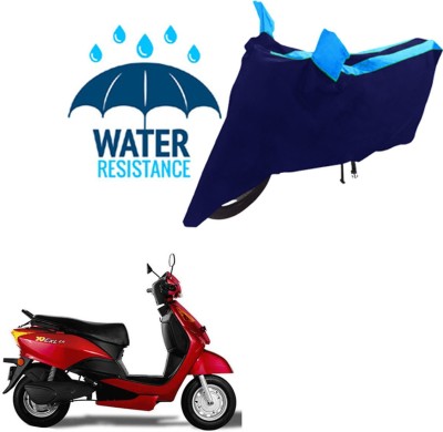 RONISH Waterproof Two Wheeler Cover for Indus(Yo Spark, Blue)