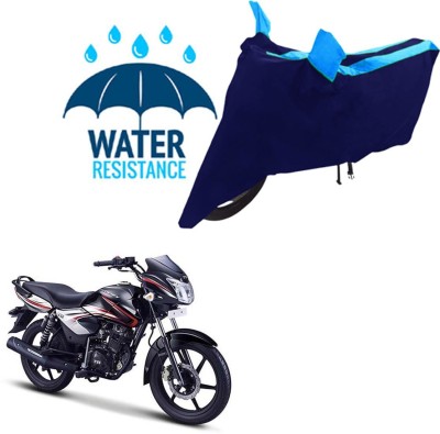 RONISH Waterproof Two Wheeler Cover for TVS(Pheonix, Black, Blue)