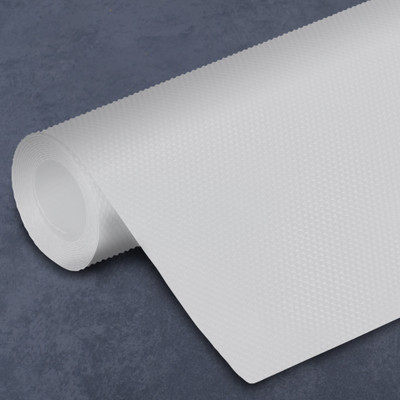 Matworks by Bathla Rectangular Pack of 1 Table Placemat(White, Plastic)