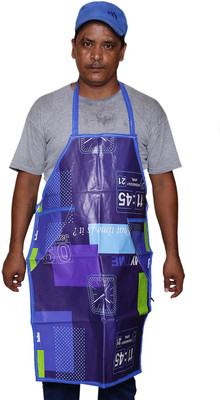 Greatech Polyester Chef's Apron - Free Size(Multicolor, Single Piece)