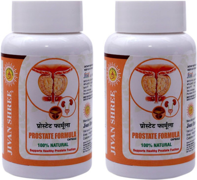 JIVAN SHREE Prostate Formula Treats Urinary Tract Infections, Helps In Kidney And Prostate Problems(Pack of 2, 835 mg)