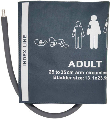 Scelta Reusable NIBP Adult Cuff with Single Tube Size 25-35 cm Bp Monitor Cuff