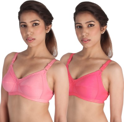 Shyam Sons FLAIR Women Full Coverage Non Padded Bra(Pink, Pink)