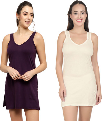 Blazon Women Chemise(Pack of 2)