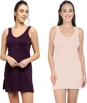 Blazon Women Chemise(Pack of 2)