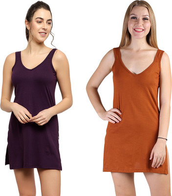 Blazon Women Chemise(Pack of 2)