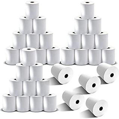 AJ 2 inch 58 mm -25 mt Thermal Paper Rolls for All Billing Machines/Cash registers/Bluetooth Printers etc (set of 10 roll) Thermal Cash Register Paper(58 mm x 25 meter)