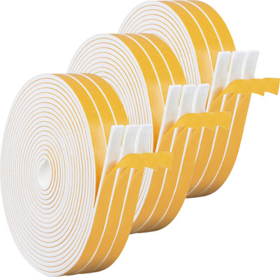 Eduway Double Sided Handheld Cello Tapes (Manual)(Set of 9, White)