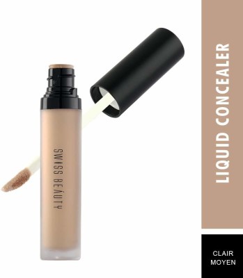 SWISS BEAUTY 06 CLAIR MOYENLIQUID CONCEALER 5.6 G SET OF 1 Concealer(MEDIUM MOYEN, 5.6 ml)