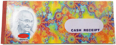 LRS Cash Receipt Book Regular Cash Memo Cash Receipt Book 50 Pages(Multicolor, Pack of 3)