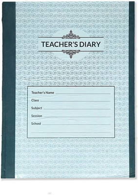 LRS Teacher Diary A4 Diary Line 100 Pages(White-2, Pack of 2)