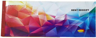 LRS Rent Receipt Book Regular Cash Memo Rent Receipt Book 50 Pages(Multicolor, Pack of 3)