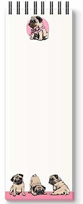 Nourish Magnetic Memo Pad Regular Memo Pad Ruled 50 Pages(PUGS)