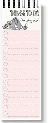 Nourish Magnetic Memo Pad Regular Memo Pad Ruled 50 Pages(LAZYCAT)