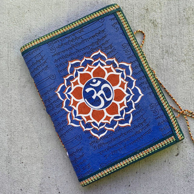 POLARIS FOX HANDMADE Regular Diary Unruled 92 Pages(Dark Blue, Pack of 4)