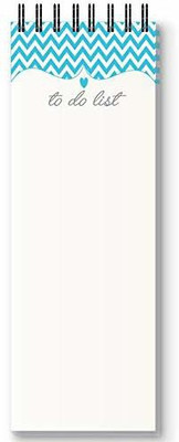 Nourish Magnetic Memo Pad Regular Memo Pad Ruled 50 Pages(BLUECHEVRON)