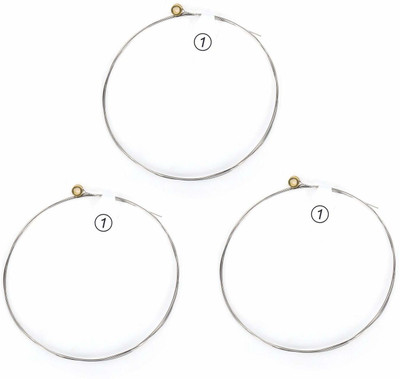 Givson Acoustic 3xE 1st String Guitar String(Pack of 3, 3 Strings)