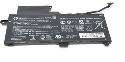 TechSonic OEM Replacement Laptop Battery Compatible For HP Nu02xl 6 Cell Laptop Battery